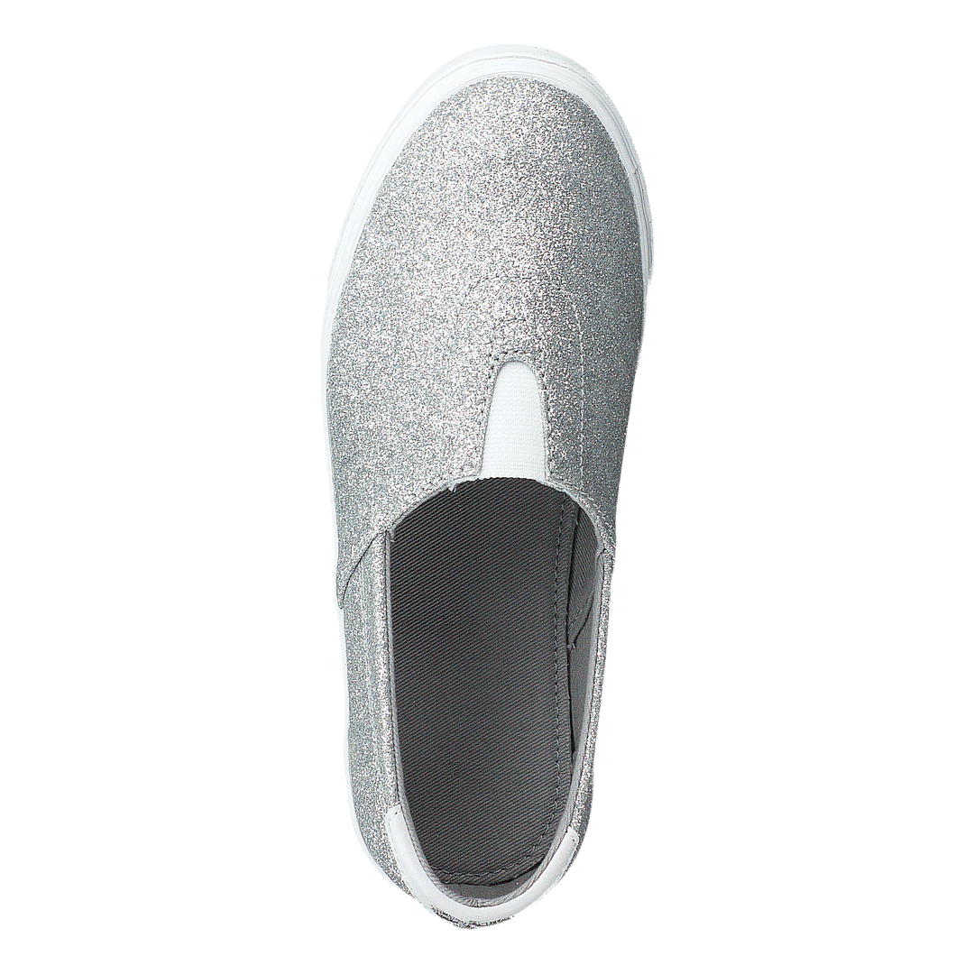Slip-on Ballerina Glitter Jr Silver