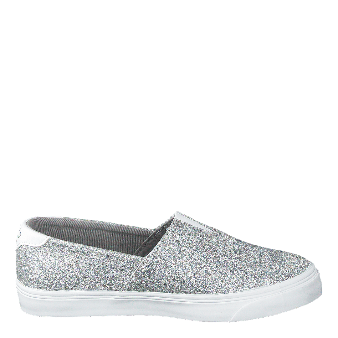 Slip-on Ballerina Glitter Jr Silver