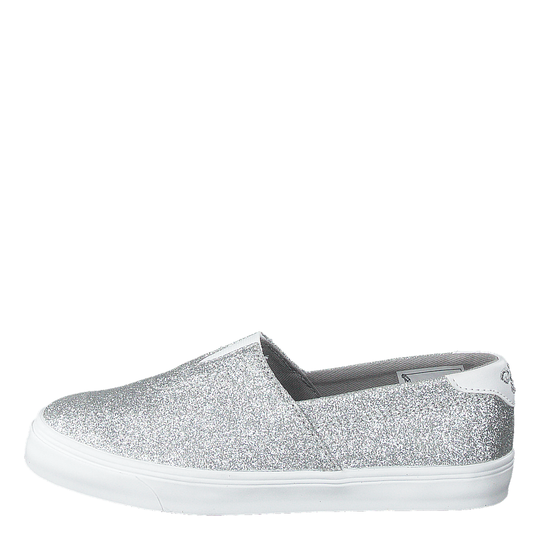 Slip-on Ballerina Glitter Jr Silver