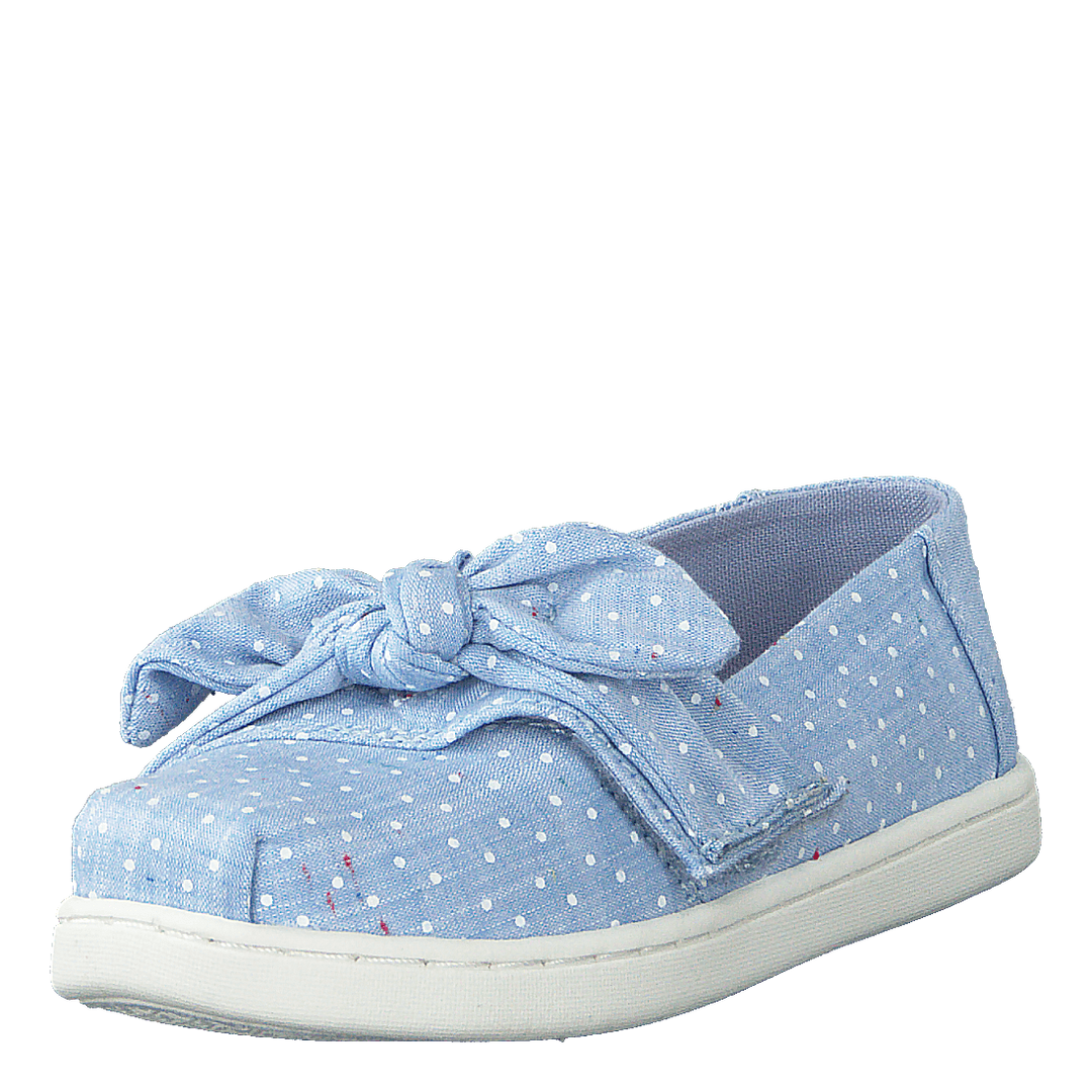 Bliss Speckled Chambray Dots Light Blue