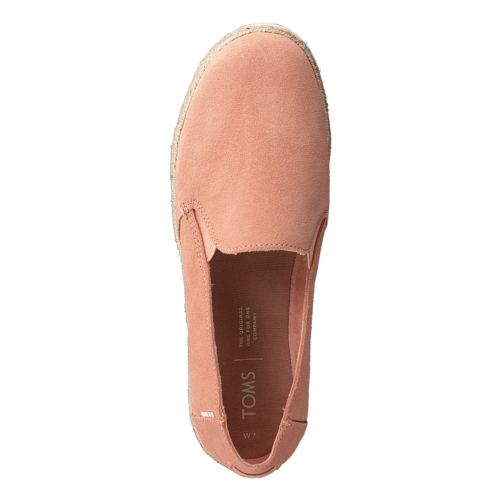 Coral Pink Suede Coral