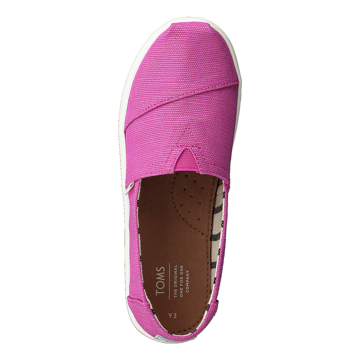 Rose Violet Heritage Canvas Pink