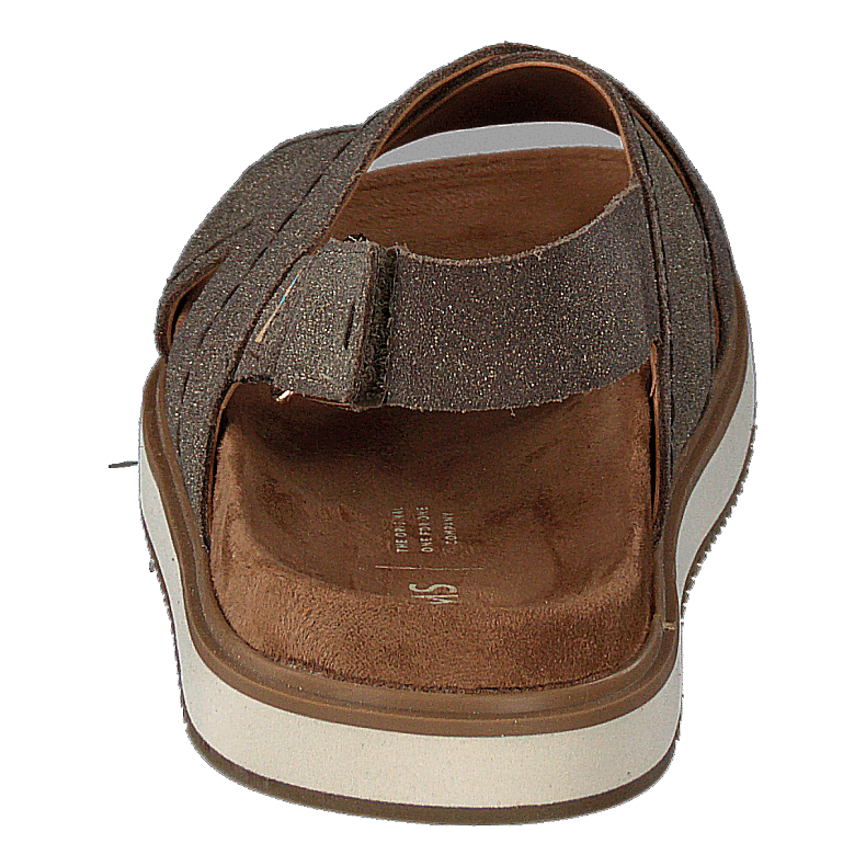 Dusty Gold Star Suede Brown Metallic - Heppo.com