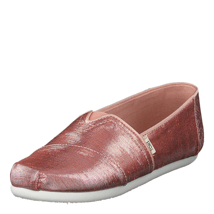 Persimmon Metallic Shantung Pink Metallic