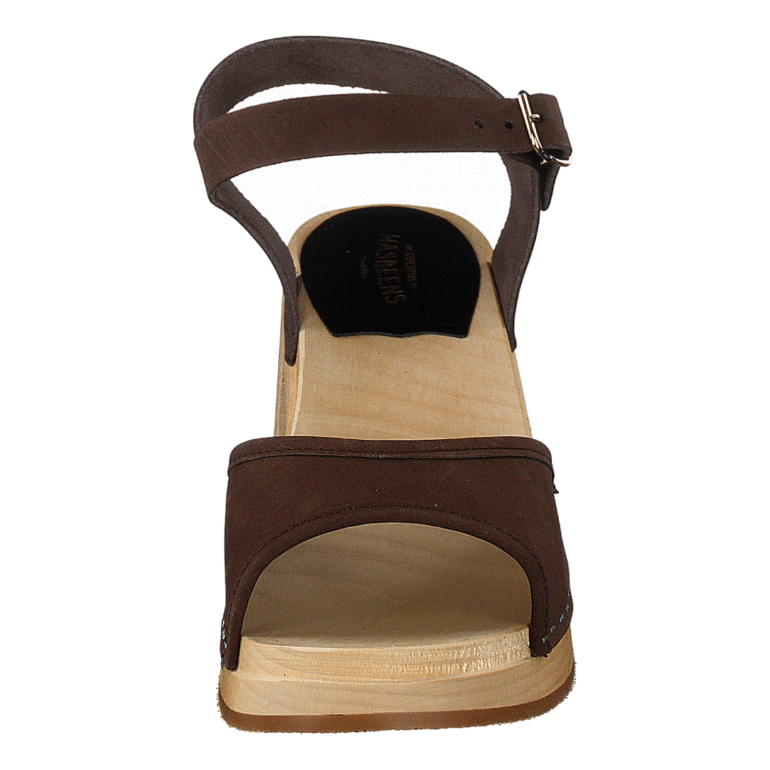 Inger Chocolate Brown Nubuck