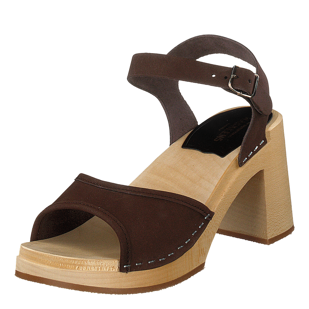 Inger Chocolate Brown Nubuck