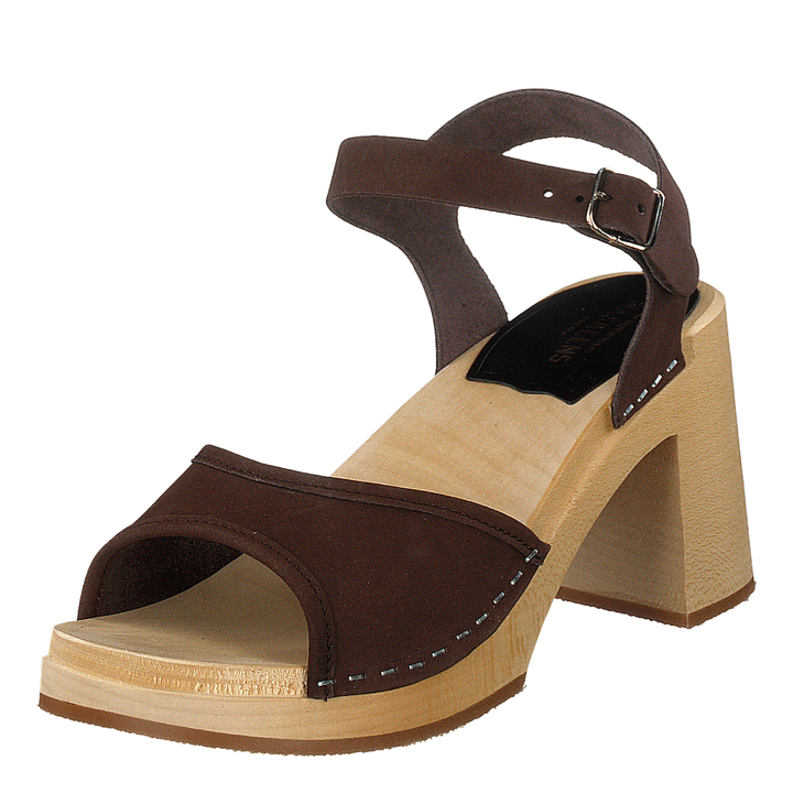 Inger Chocolate Brown Nubuck