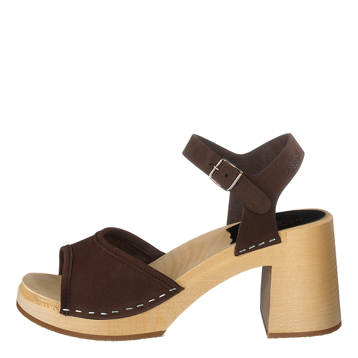 Inger Chocolate Brown Nubuck