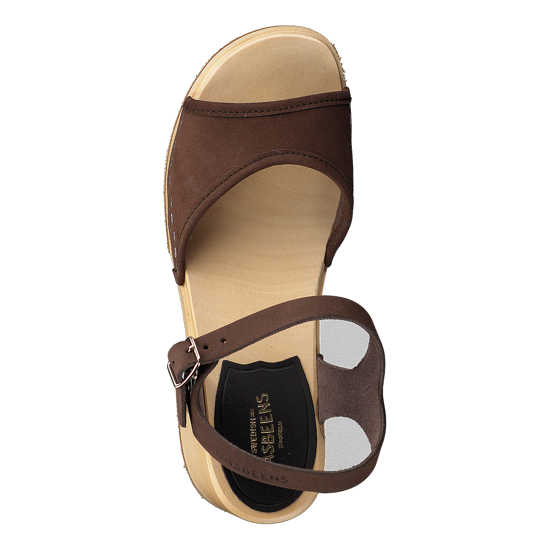 Inger Chocolate Brown Nubuck