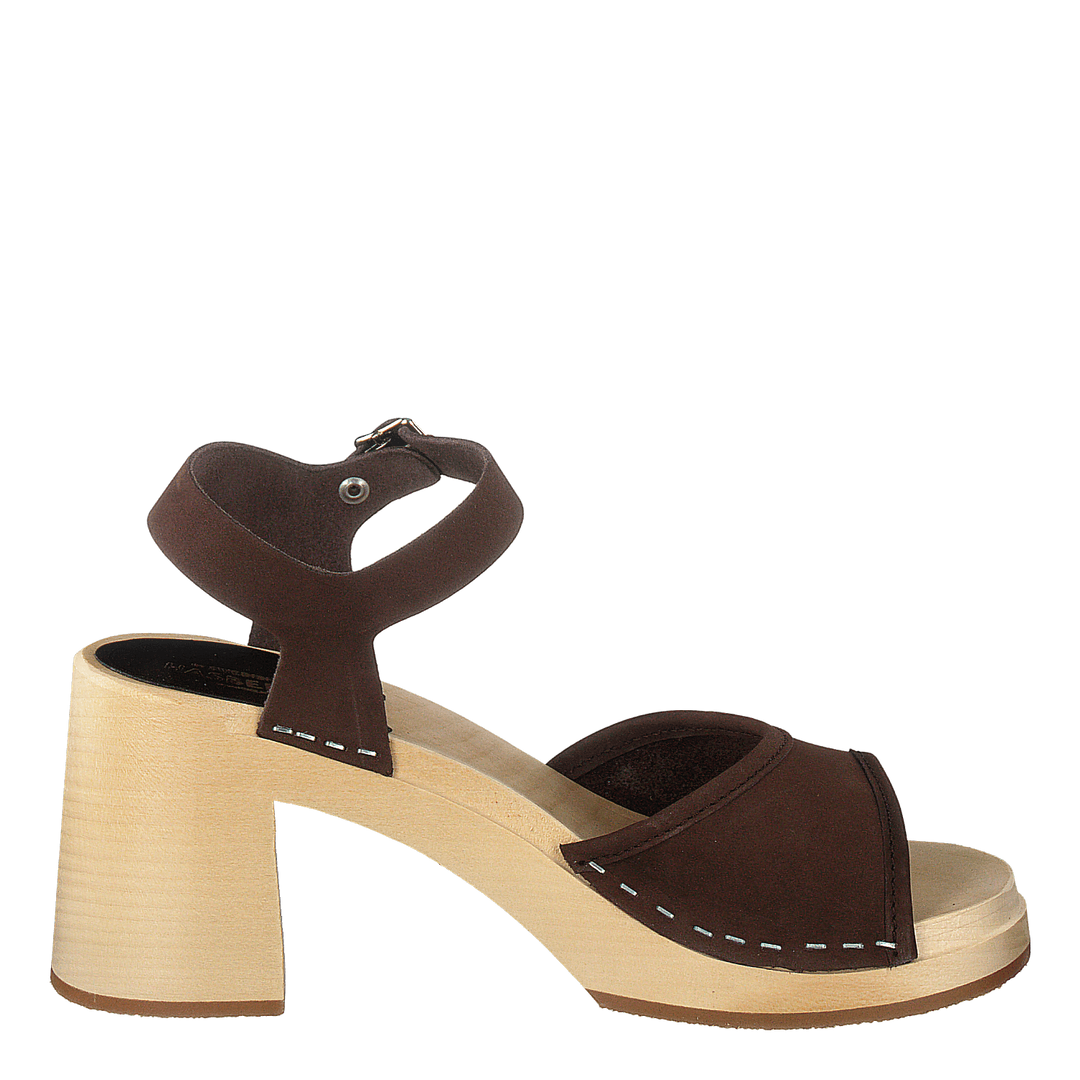 Inger Chocolate Brown Nubuck