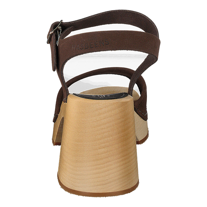 Inger Chocolate Brown Nubuck