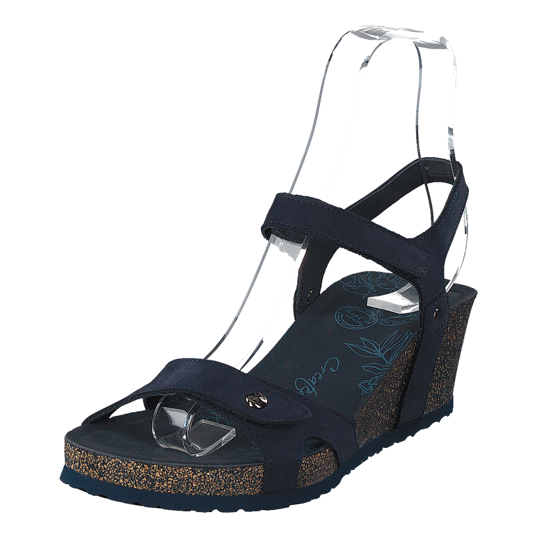 Julia Basics Nobuck Marino/navy