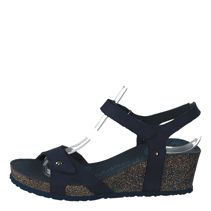 Julia Basics Nobuck Marino/navy