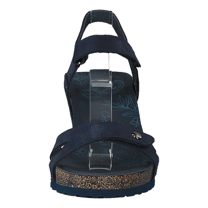 Julia Basics Nobuck Marino/navy