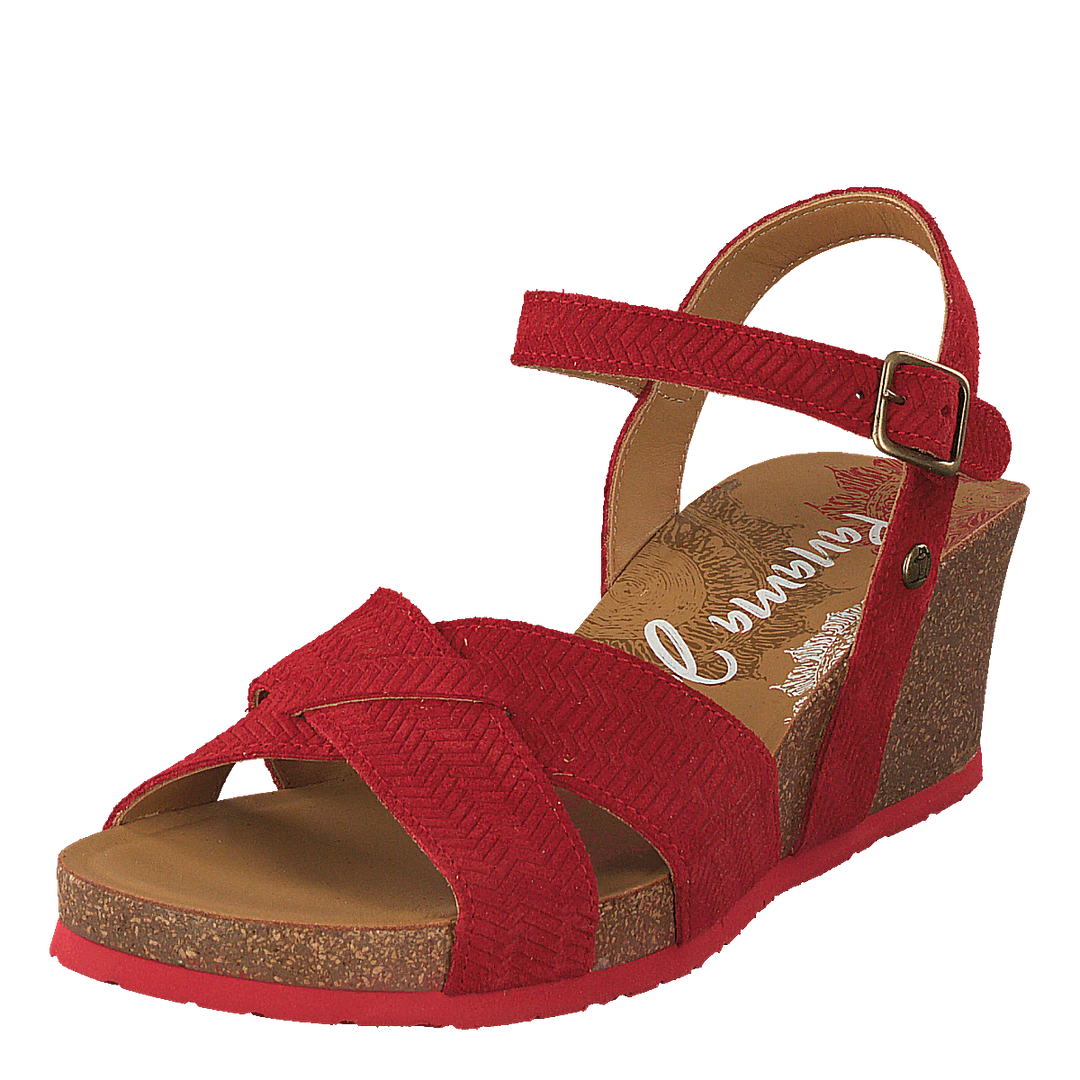 Vika Menorca Velour Rojo/red