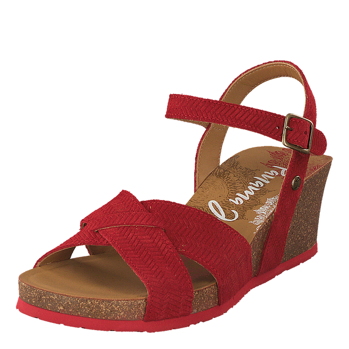 Vika Menorca Velour Rojo/red