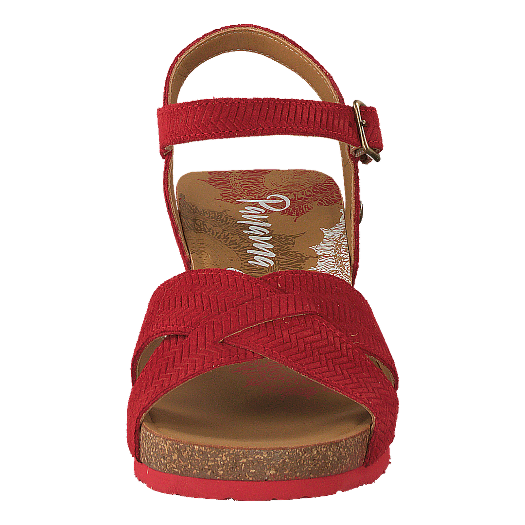 Vika Menorca Velour Rojo/red