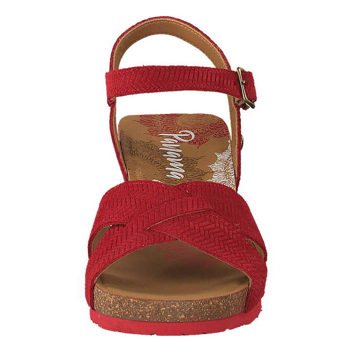 Vika Menorca Velour Rojo/red