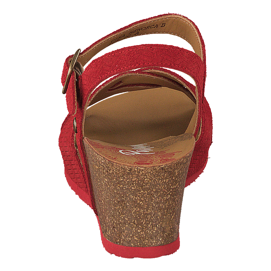 Vika Menorca Velour Rojo/red
