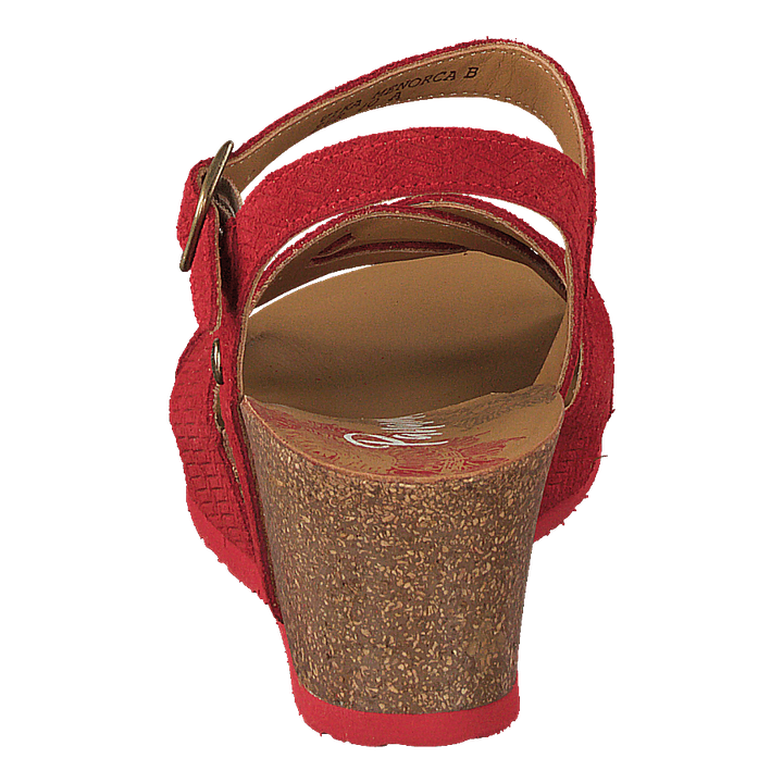 Vika Menorca Velour Rojo/red