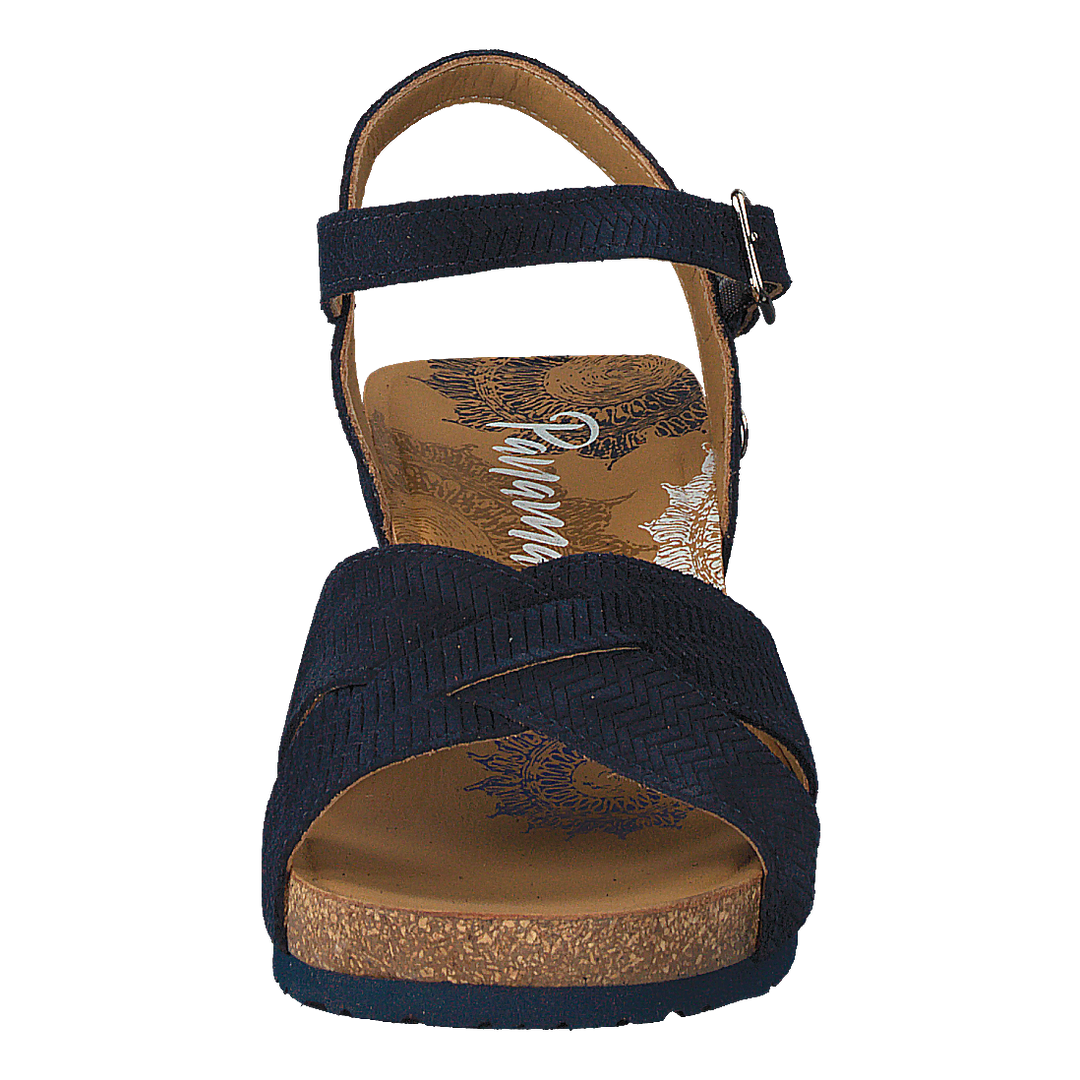 Vika Menorca Velour Marino/navy