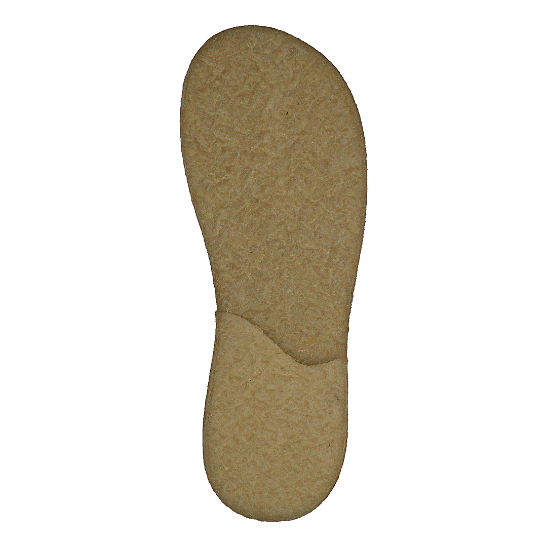 Sandal With Velcro Closure Nude/champagne Glitter