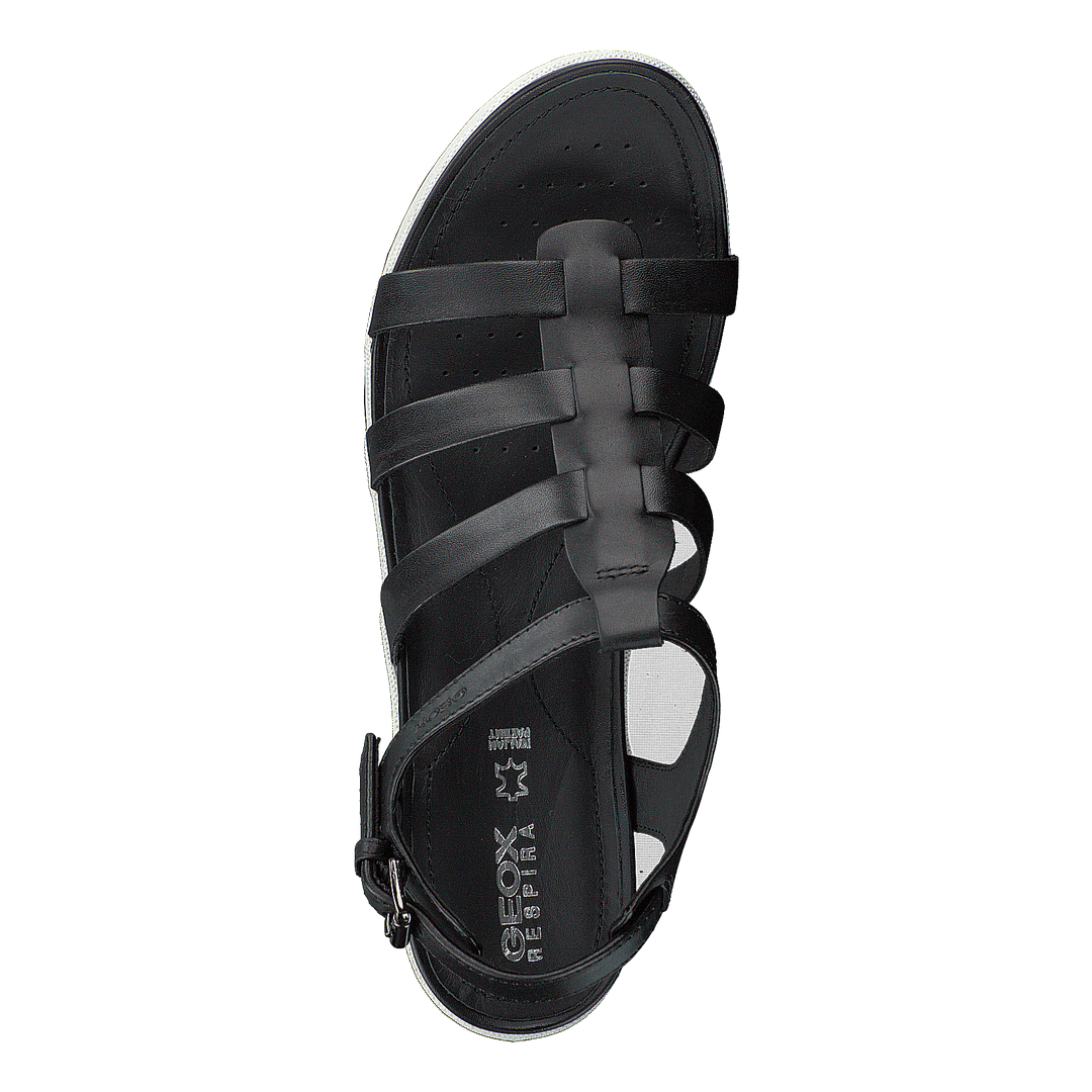 D Sandal Vega Black