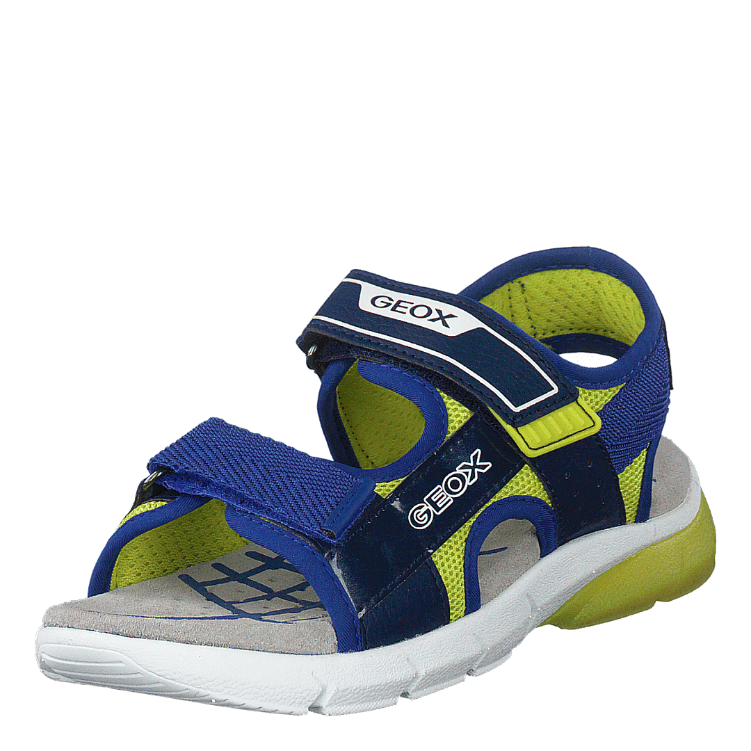 J Sandal Flexyper Bo Navy/lime