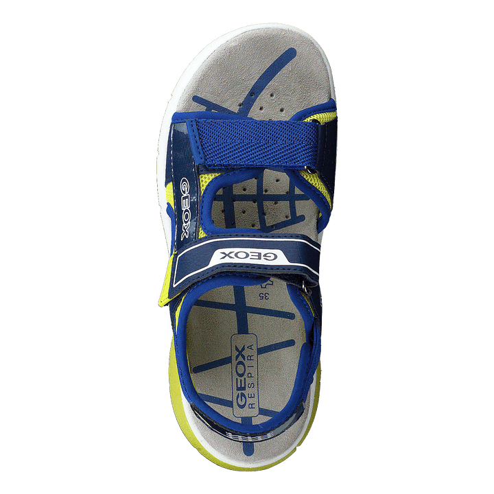 J Sandal Flexyper Bo Navy/lime