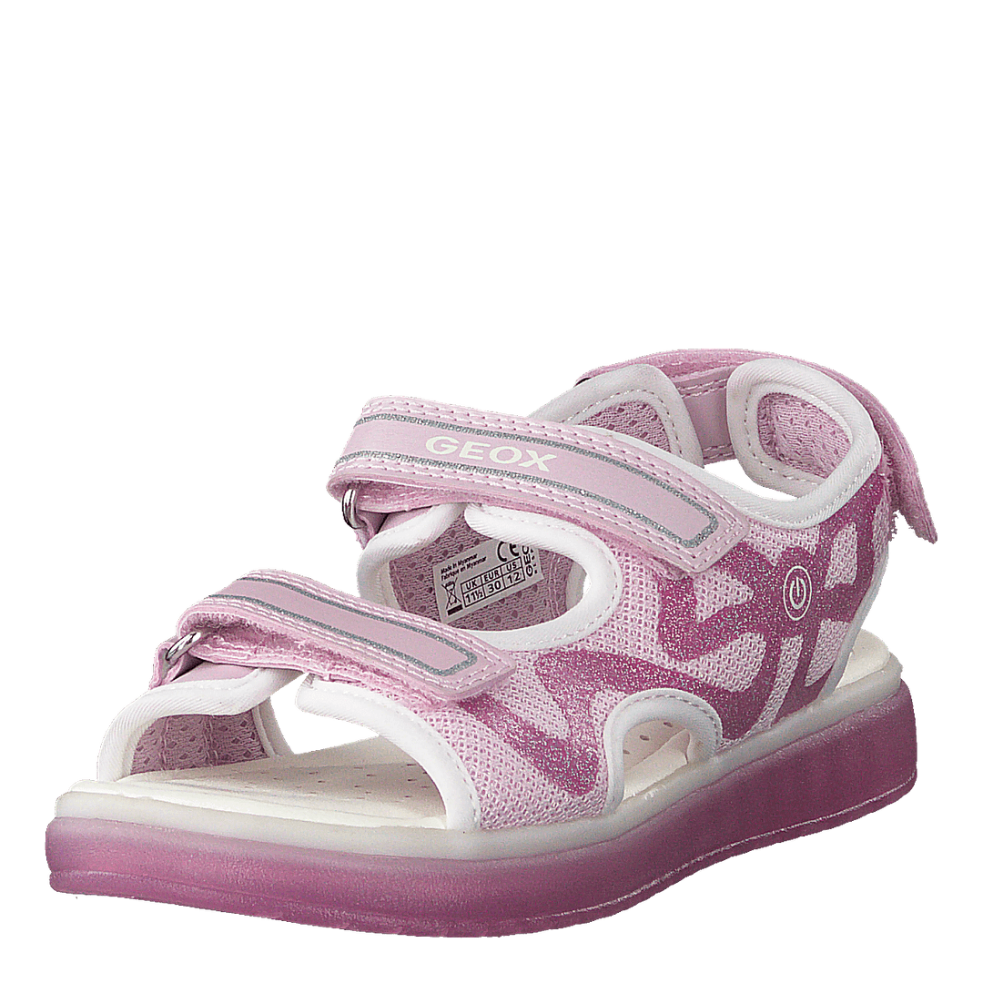 J Sandal Blikk Girl Pink/dark Pink