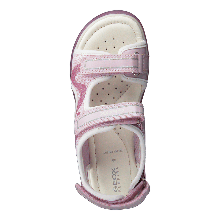J Sandal Blikk Girl Pink/dark Pink