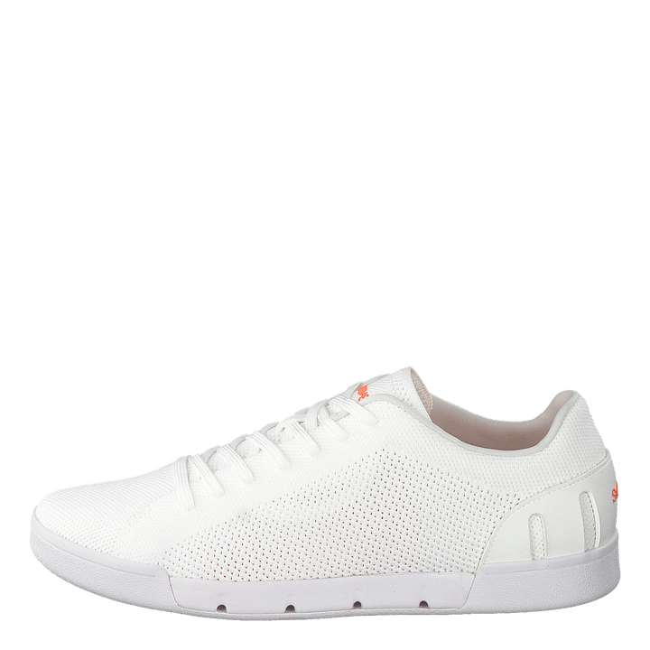Breeze Tennis Knit W White