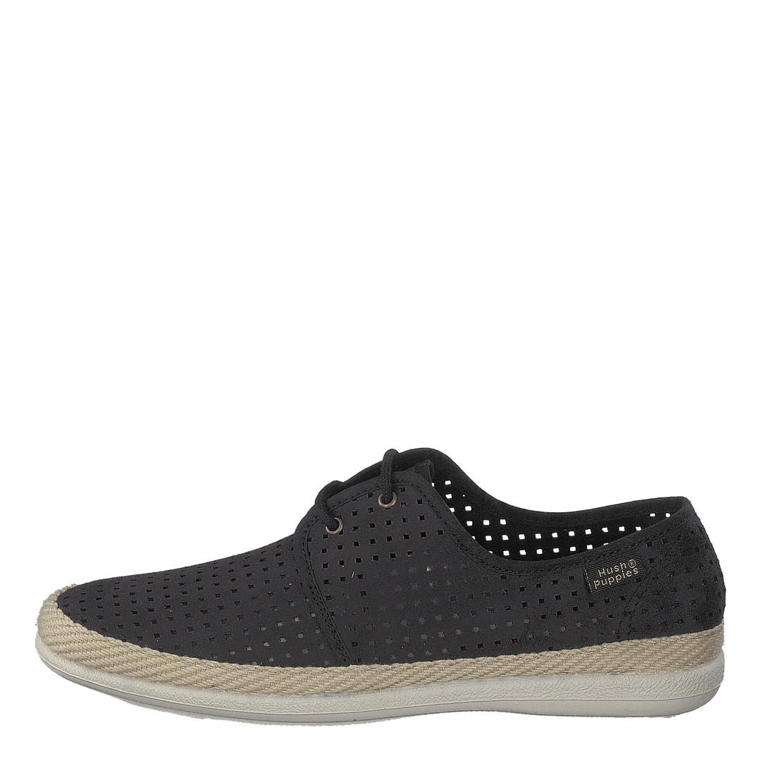 Mel Lace Up Black