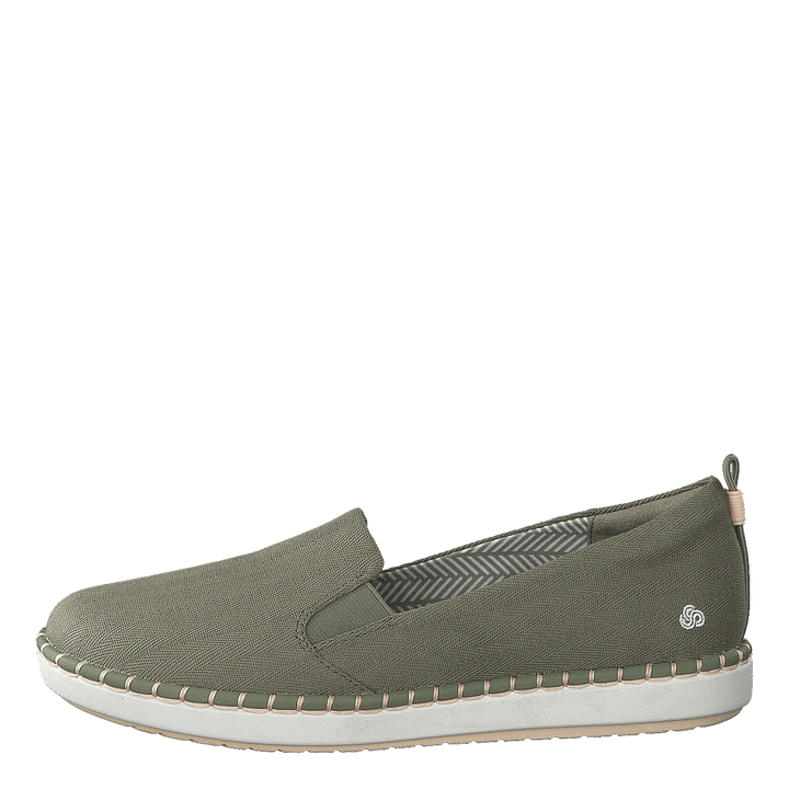 Step Glow Slip Olive