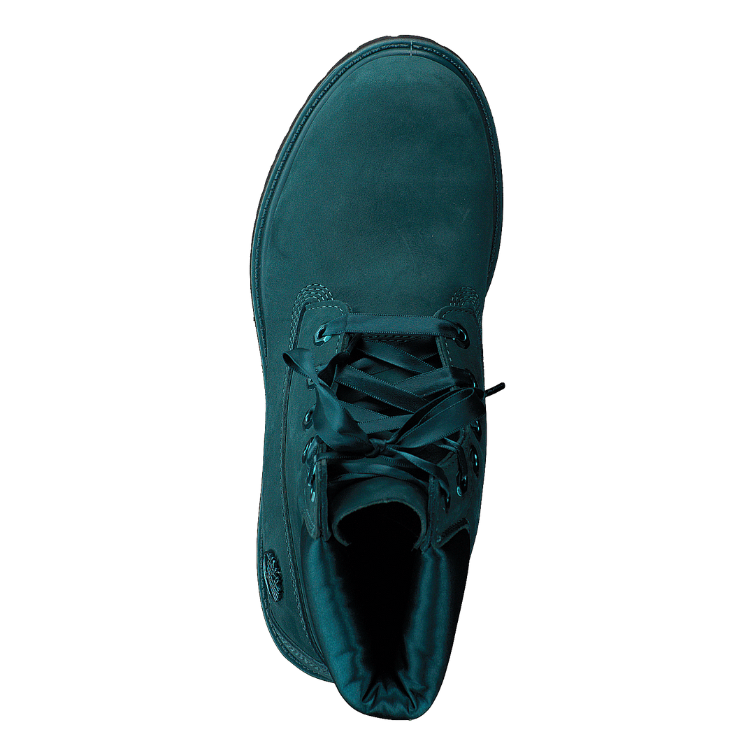 6 Inch Premium WP Boot L/satin Deep Teal Waterbuck
