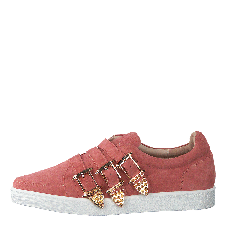 Sneaker W Buckle Cher - Cherry