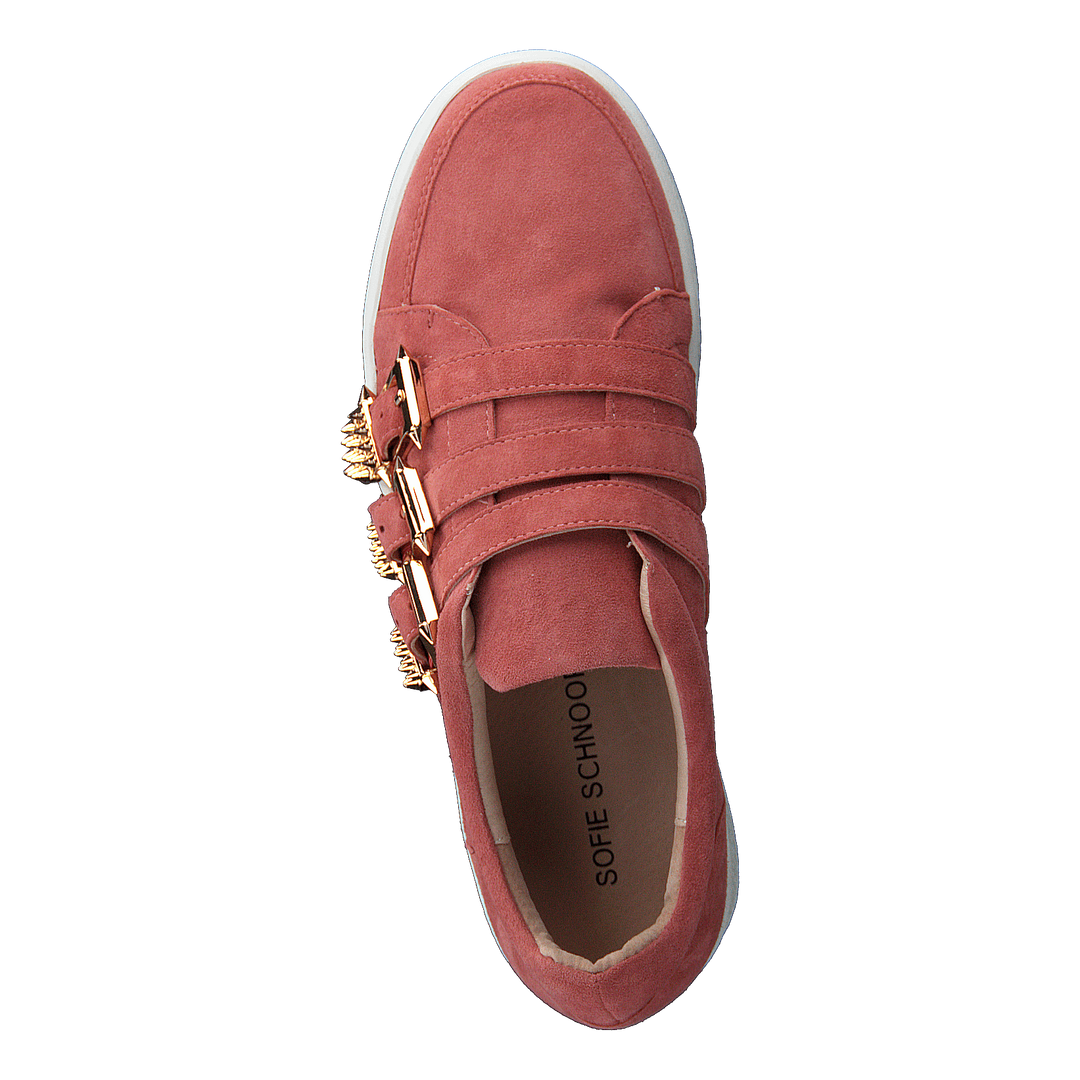 Sneaker W Buckle Cher - Cherry