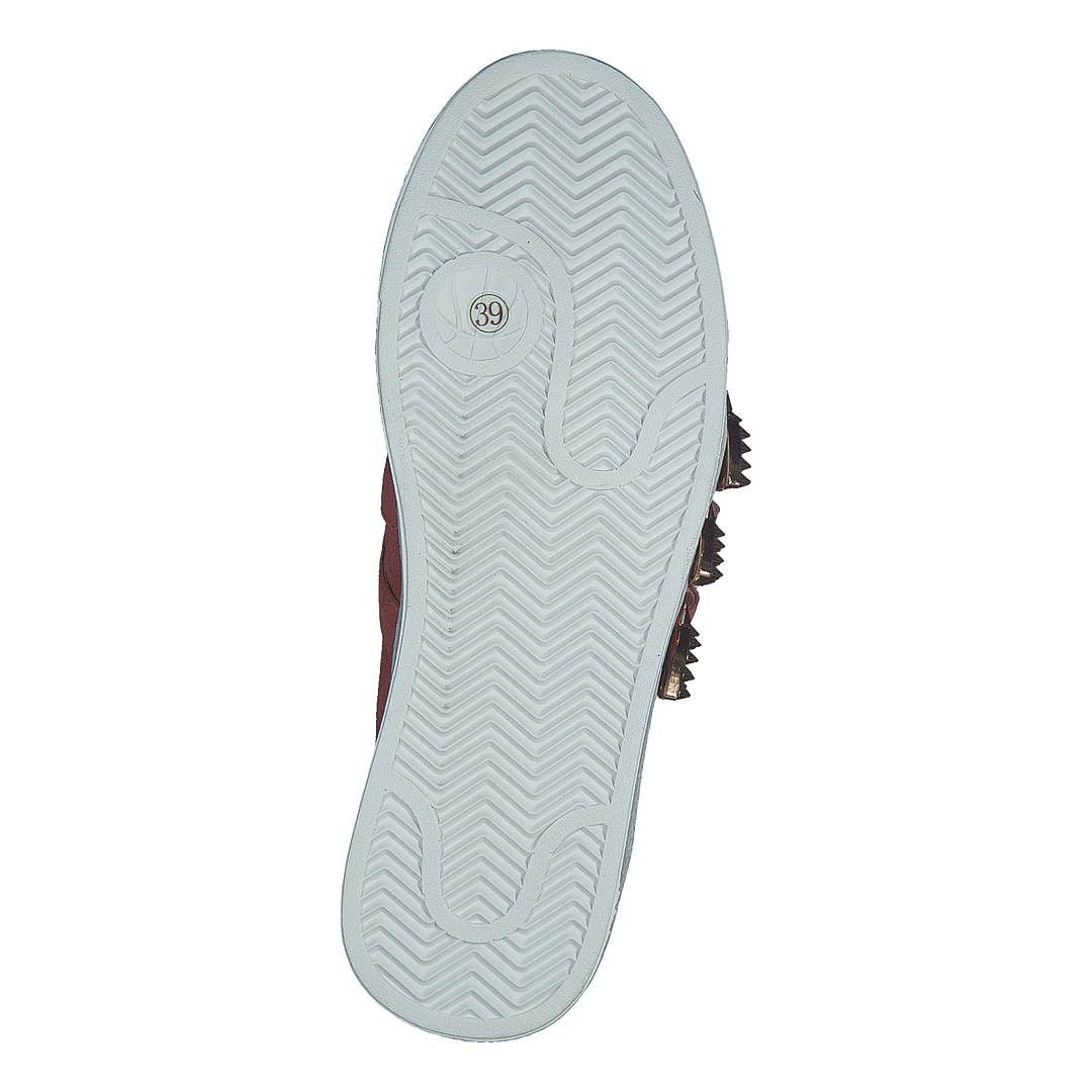 Sneaker W Buckle Cher - Cherry