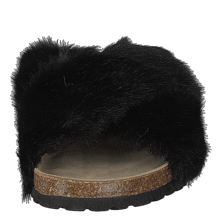 Slipper Blk - Black