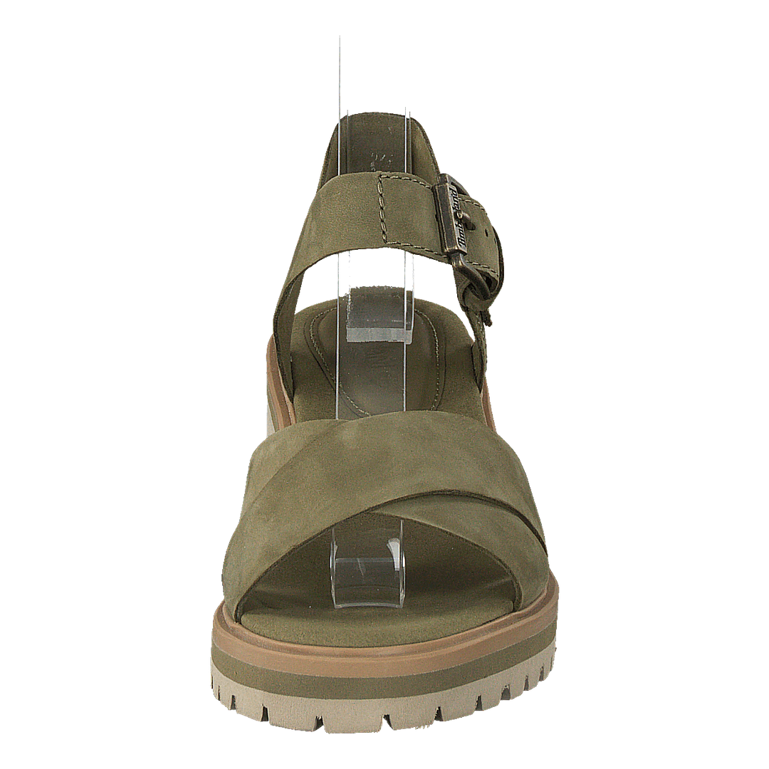 Violet Marsh Cross Band Olive Nubuck
