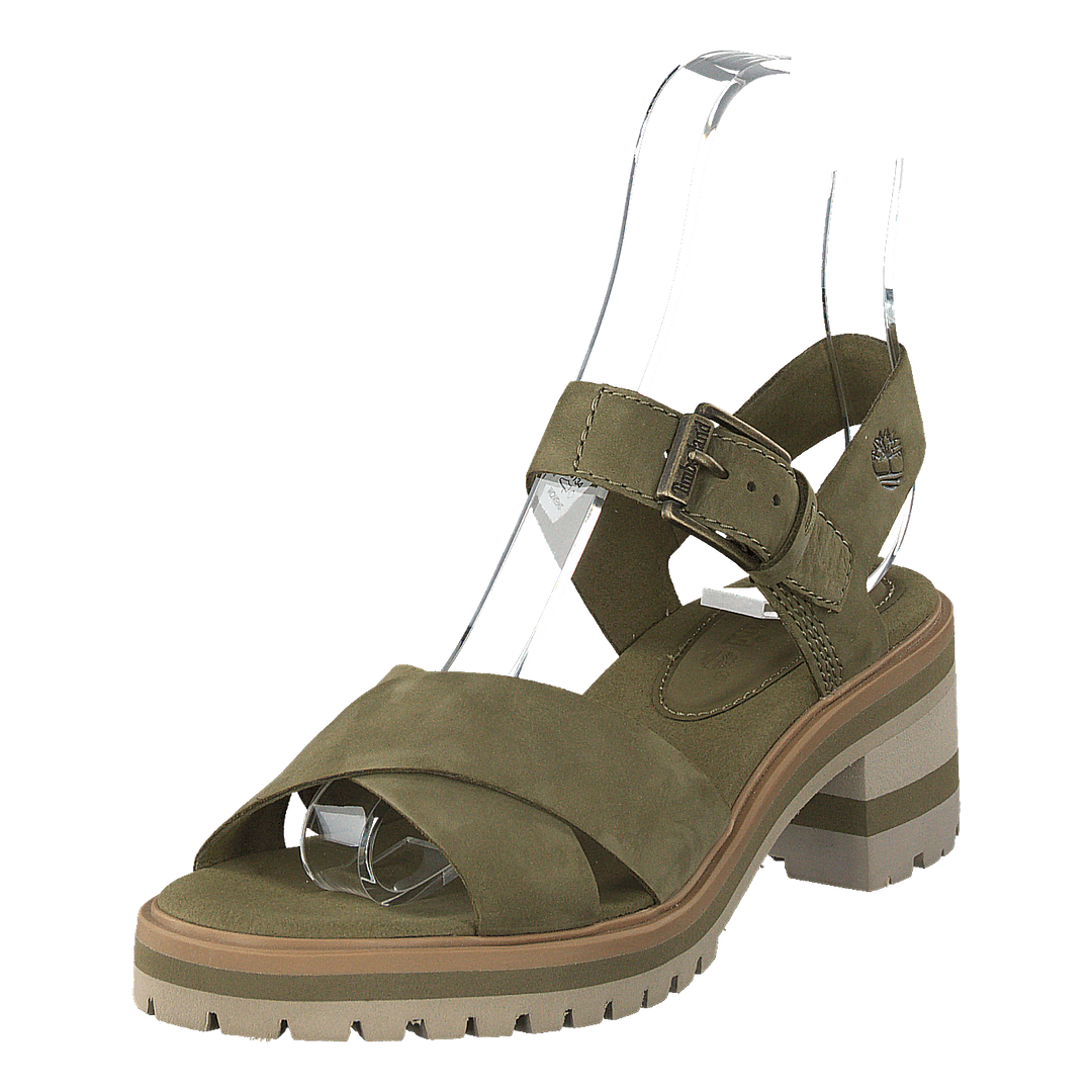 Violet Marsh Cross Band Olive Nubuck
