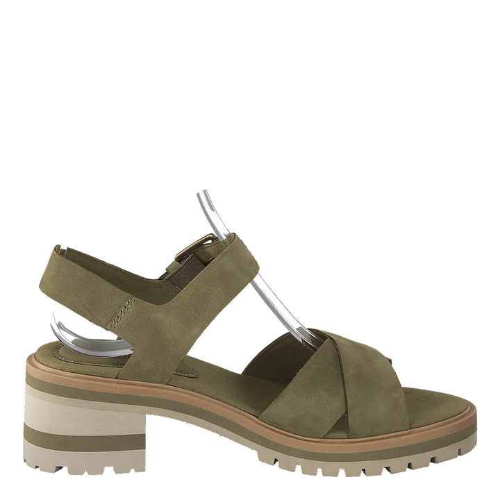 Violet Marsh Cross Band Olive Nubuck