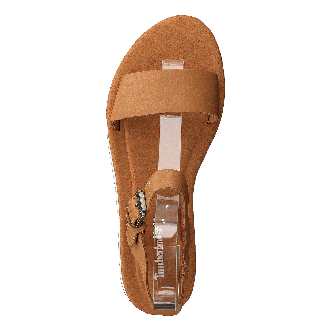 Lottie Lou 1-band Sandal Md Beige Full Grain