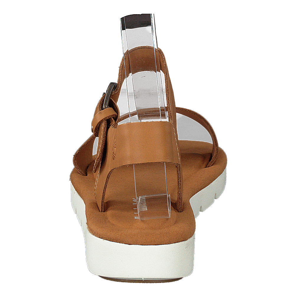 Lottie Lou 1-band Sandal Md Beige Full Grain