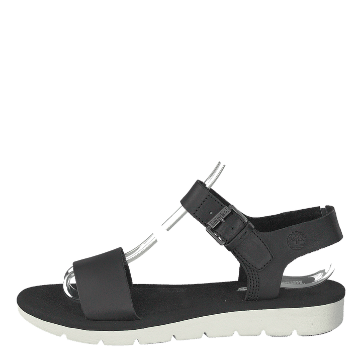 Lottie Lou 1-band Sandal Black Full Grain