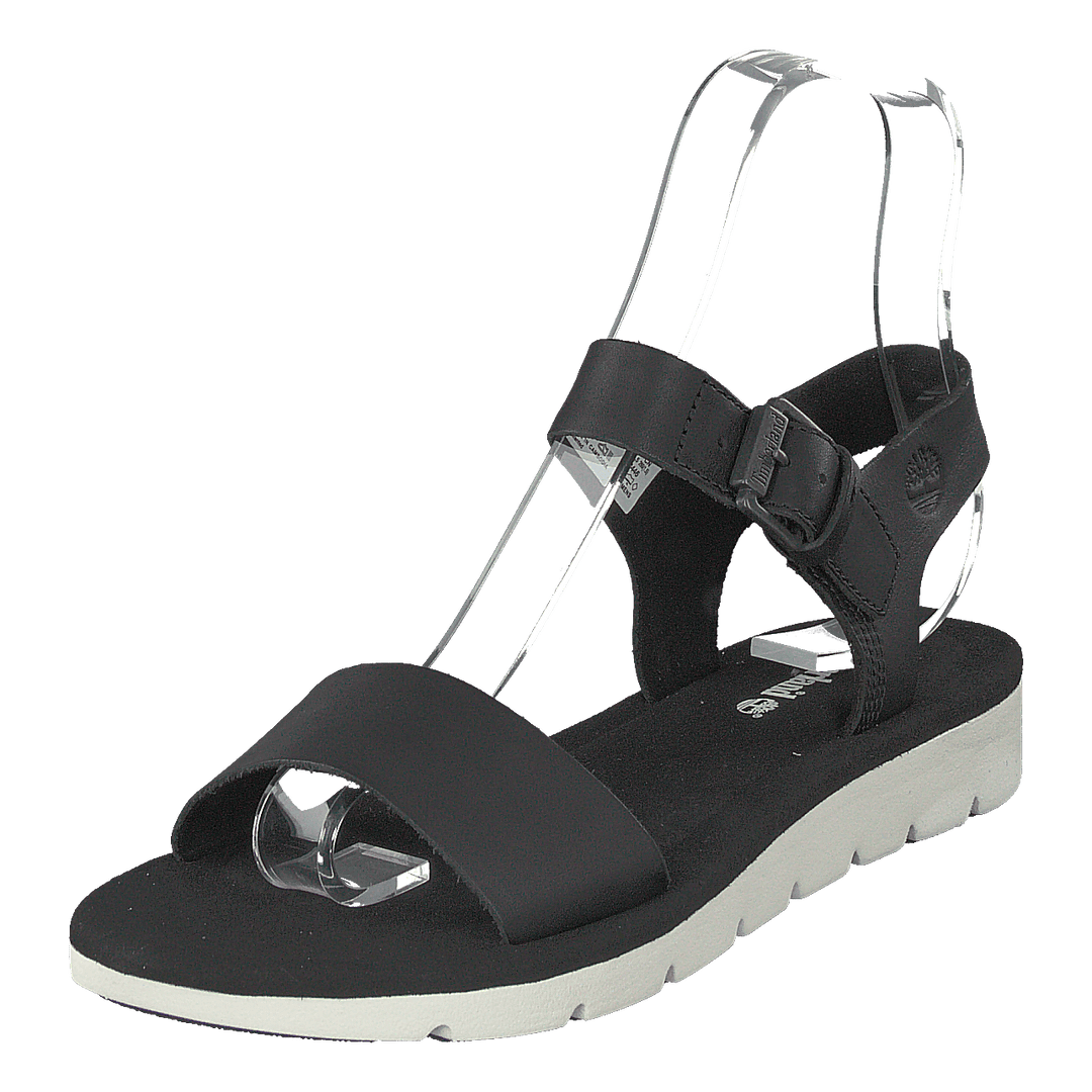 Lottie Lou 1-band Sandal Black Full Grain