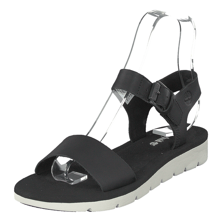 Lottie Lou 1-band Sandal Black Full Grain