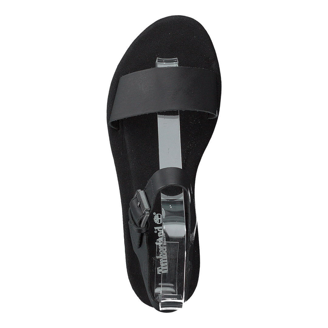 Lottie Lou 1-band Sandal Black Full Grain