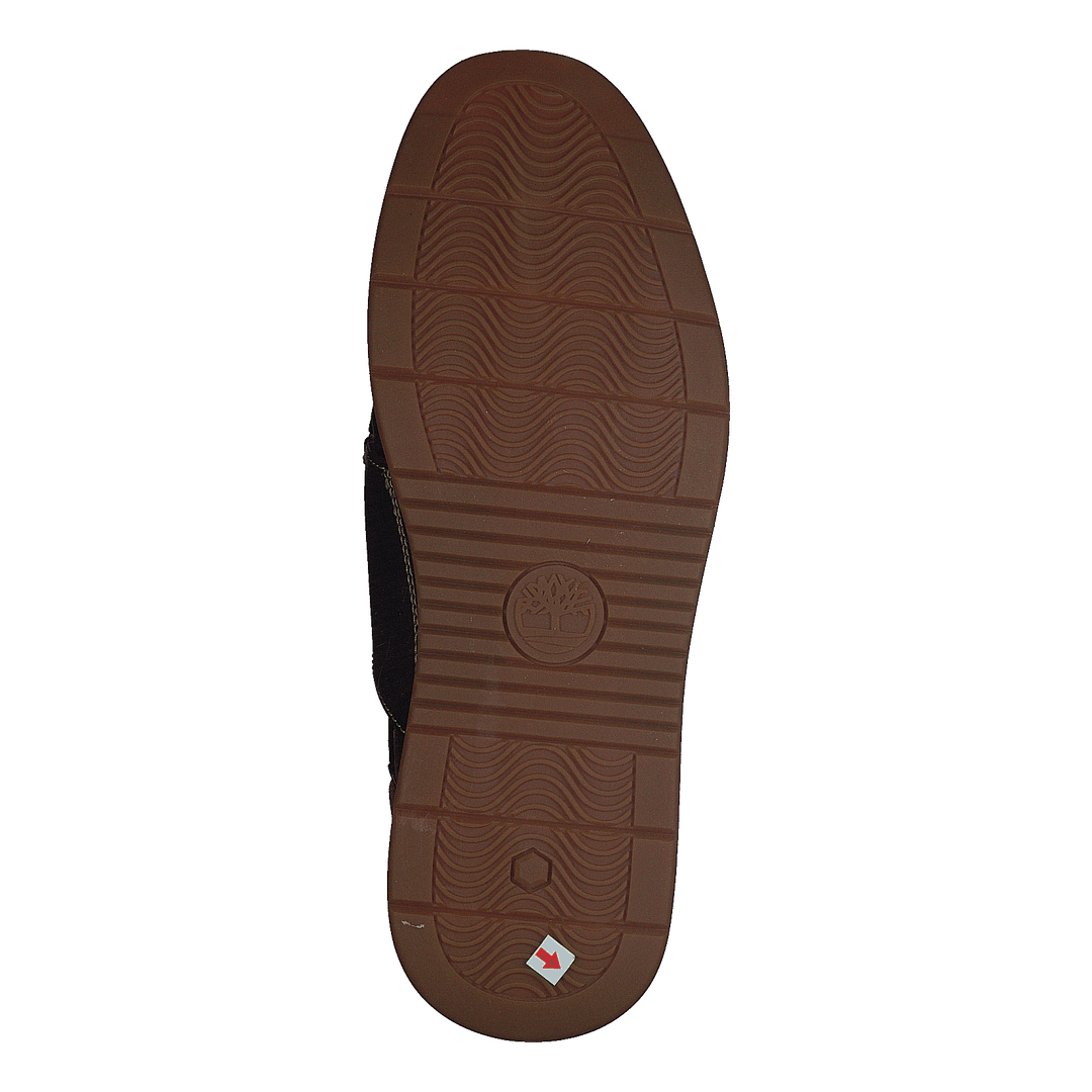 Heger's Bay 3 Eye Boat Medium Brown Full Grain