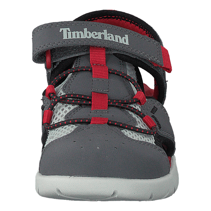 Perkins Row Fisherman Dark Grey/red